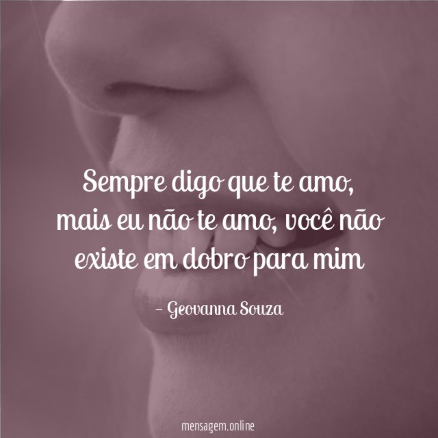 Sempre digo que te amo