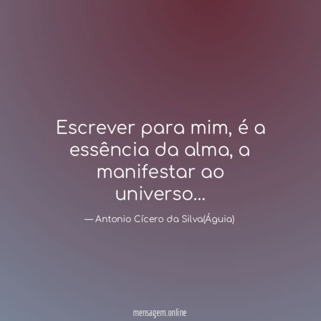 Escrever para mim