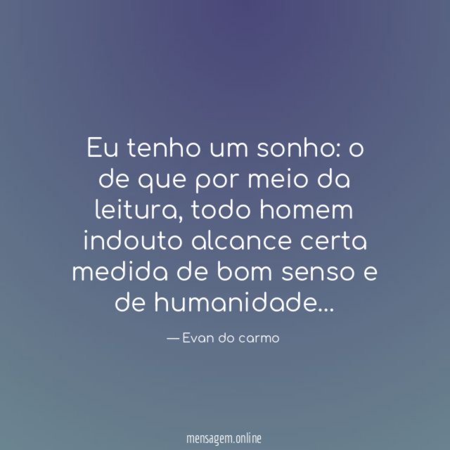 Eu tenho um sonho