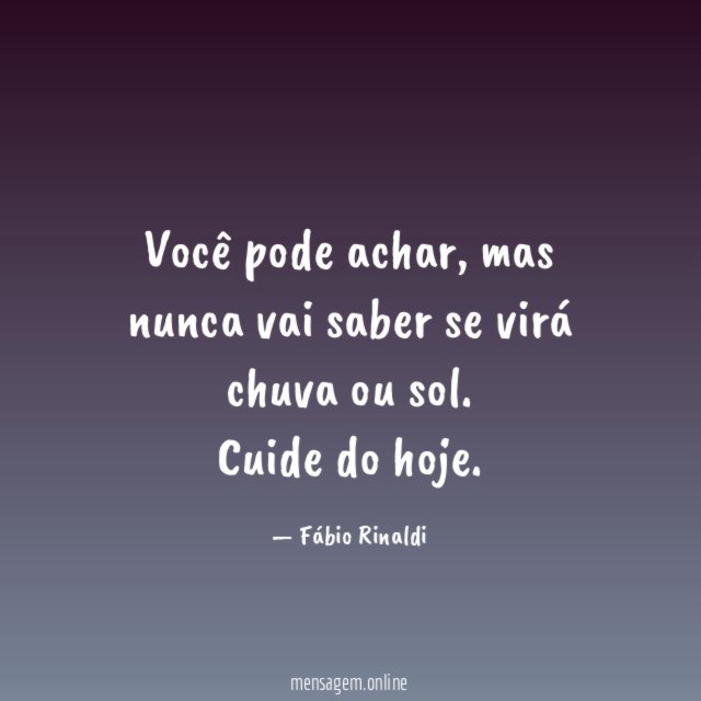 Você pode achar