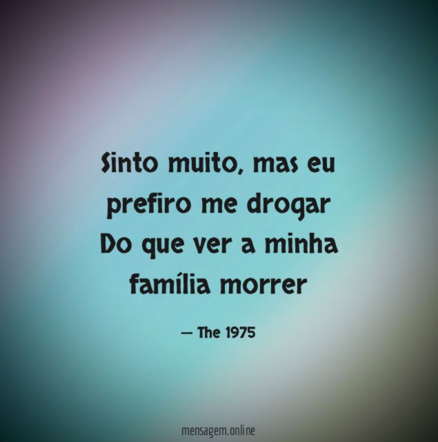 Sinto muito