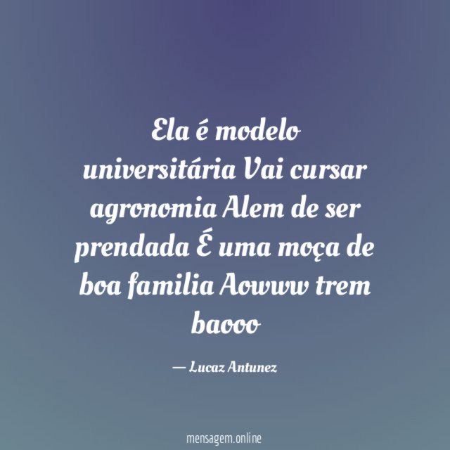 Ela é modelo universitária Vai cursar agronomia Alem de ser