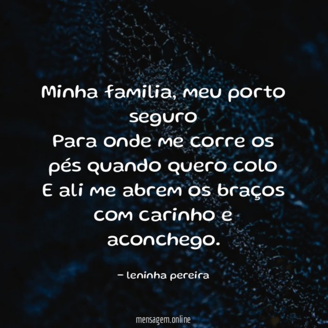 Minha familia
