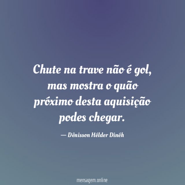 Chute na trave não é gol