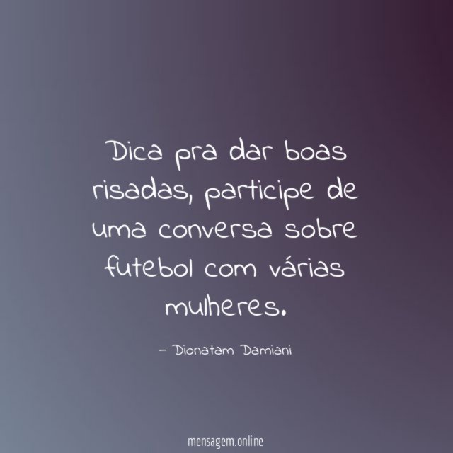 Dica pra dar boas risadas
