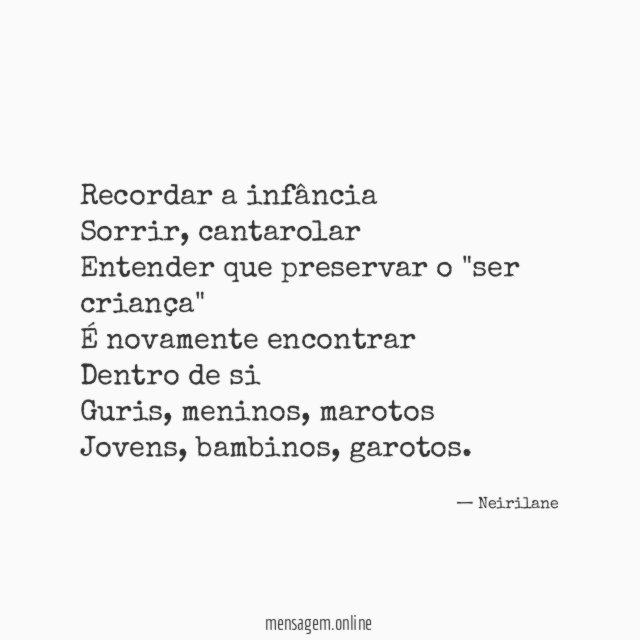 Recordar a infância Sorrir