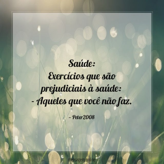 Saúde: