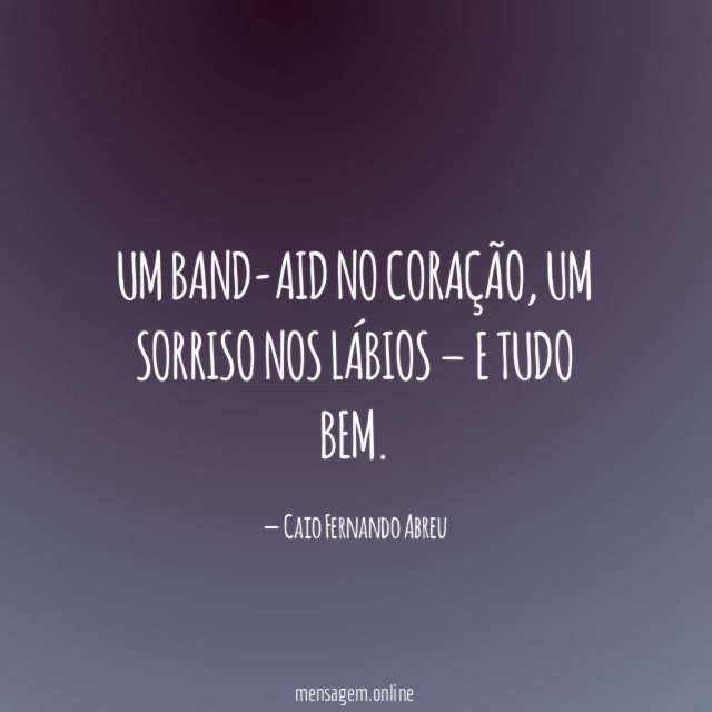 Um band-aid no coração