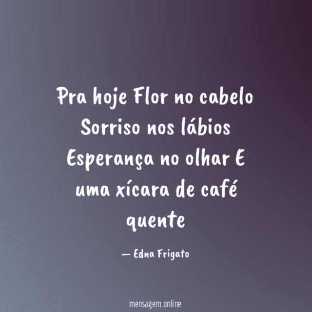 Pra hoje