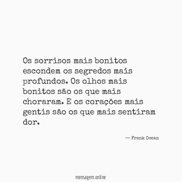 Os sorrisos mais bonitos escondem os segredos mais profundos
