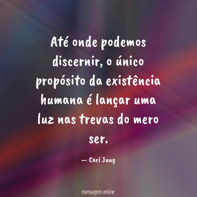 Até onde podemos discernir