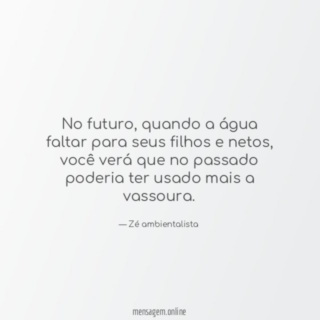 No futuro