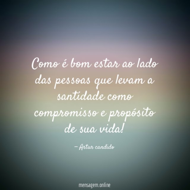 Como é bom estar ao lado das pessoas