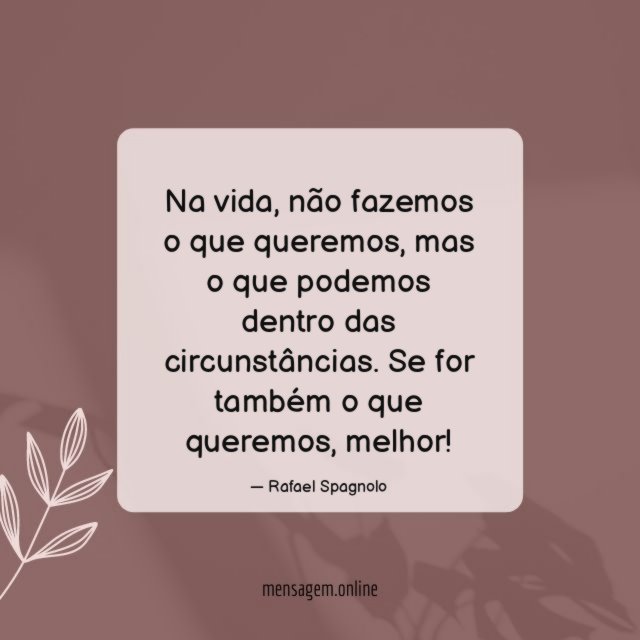 Na vida