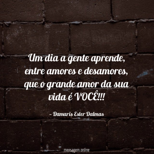 Um dia a gente aprende