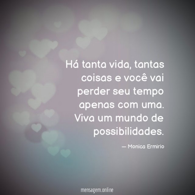 Há tanta vida