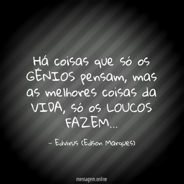 Há coisas que só os GÉNIOS pensam