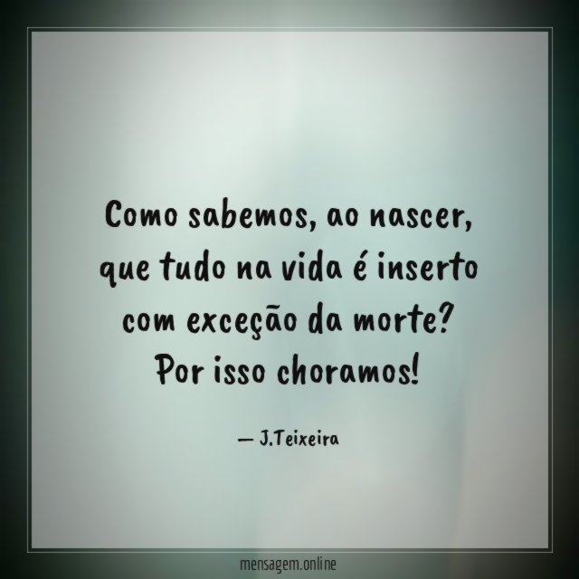 Como sabemos