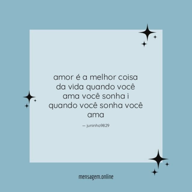 amor é a melhor coisa da vida quando