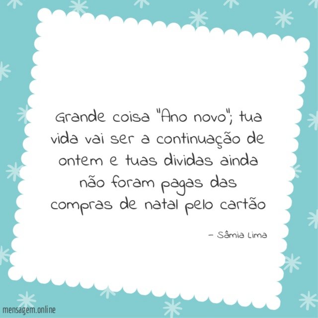 Grande coisa "Ano novo"