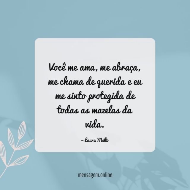 Você me ama
