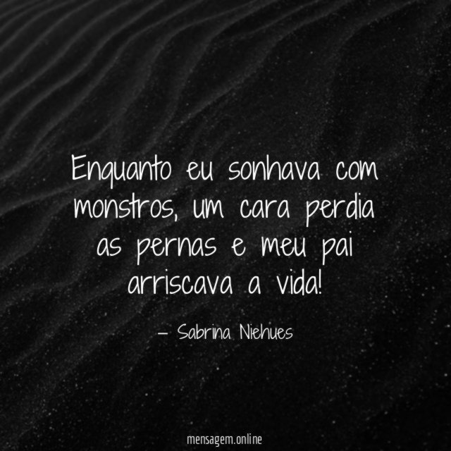 Enquanto eu sonhava com monstros