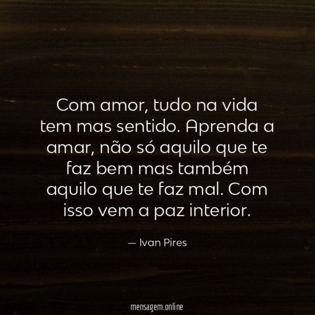 Com amor