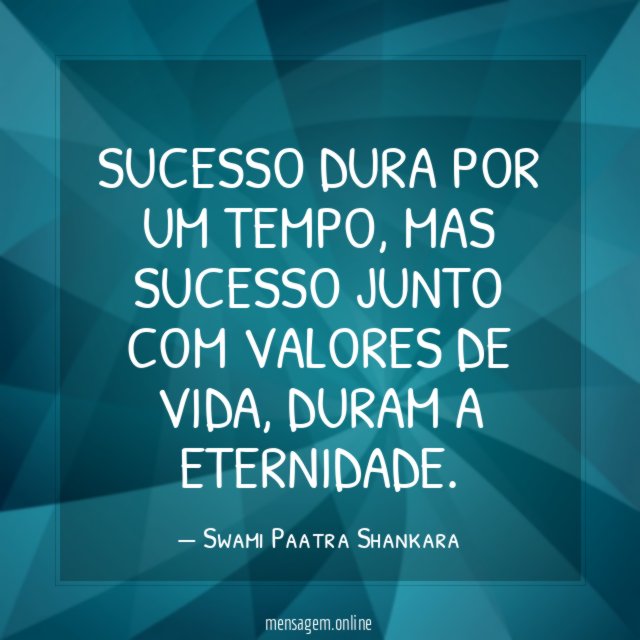 Sucesso dura por um tempo