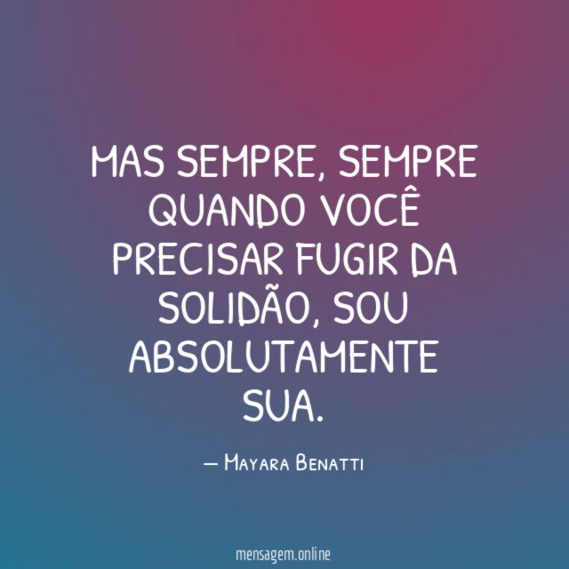 Mas sempre