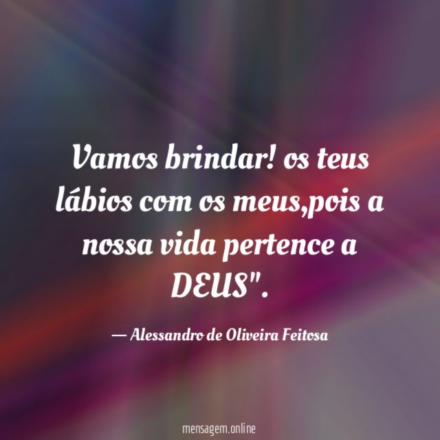 Vamos brindar