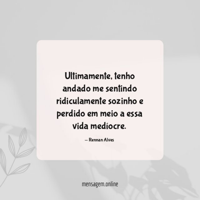 Ultimamente