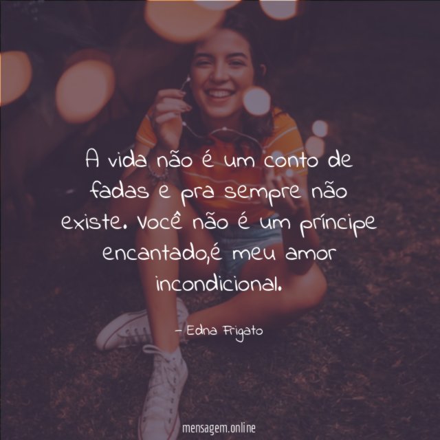 A vida não é um conto de fadas