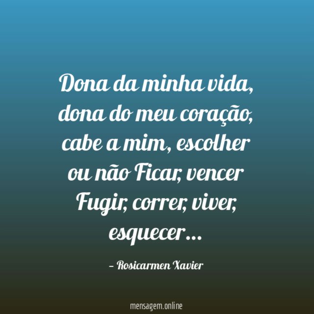 Dona da minha vida