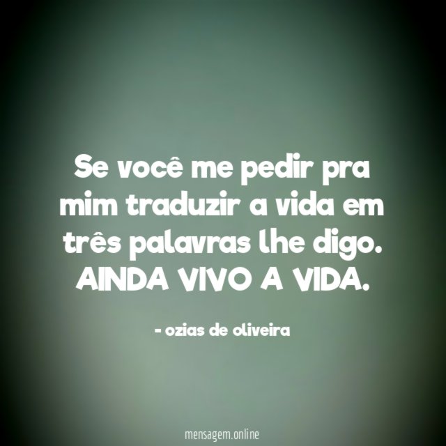 se você me pedir pra mim traduzir a