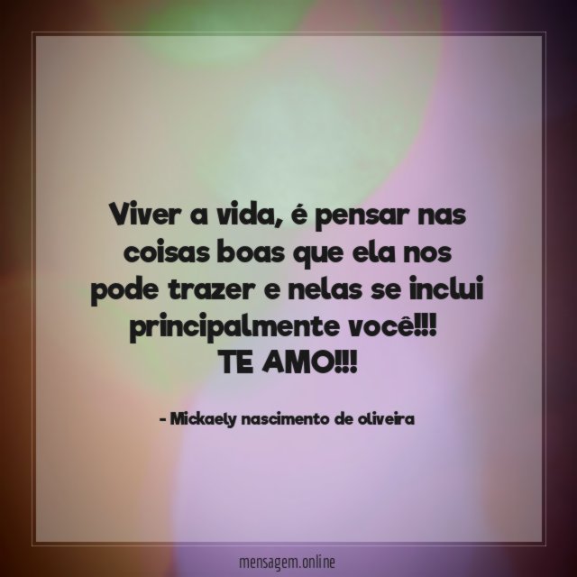 Viver a vida