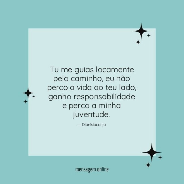 Tu me guias locamente pelo caminho
