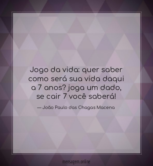 Jogo da vida