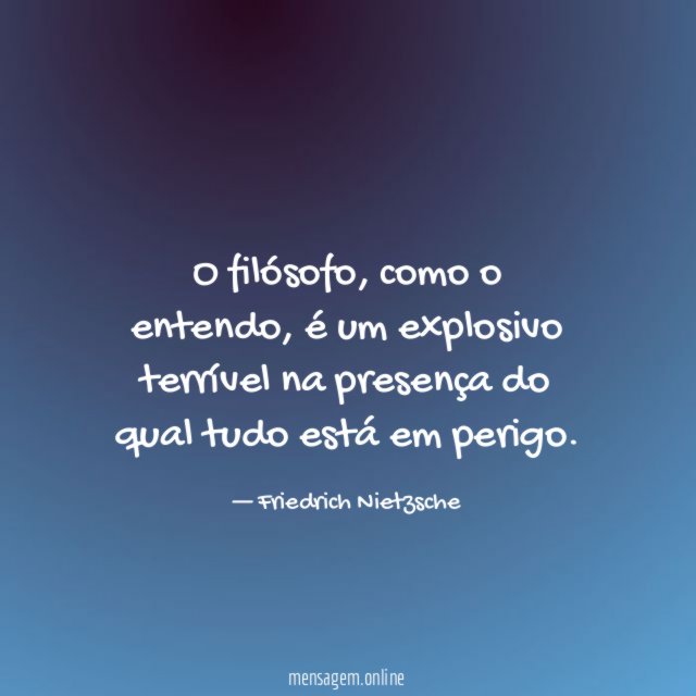O filósofo