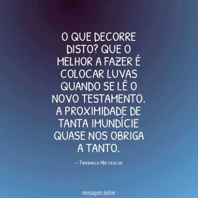 O que decorre disto