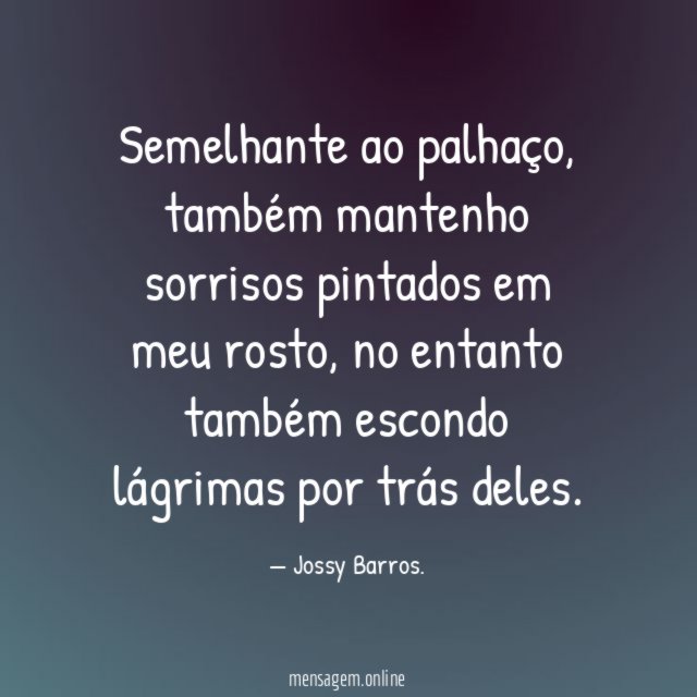 Semelhante ao palhaço