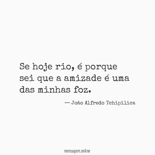 Se hoje rio