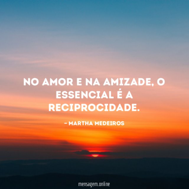 No amor e na amizade