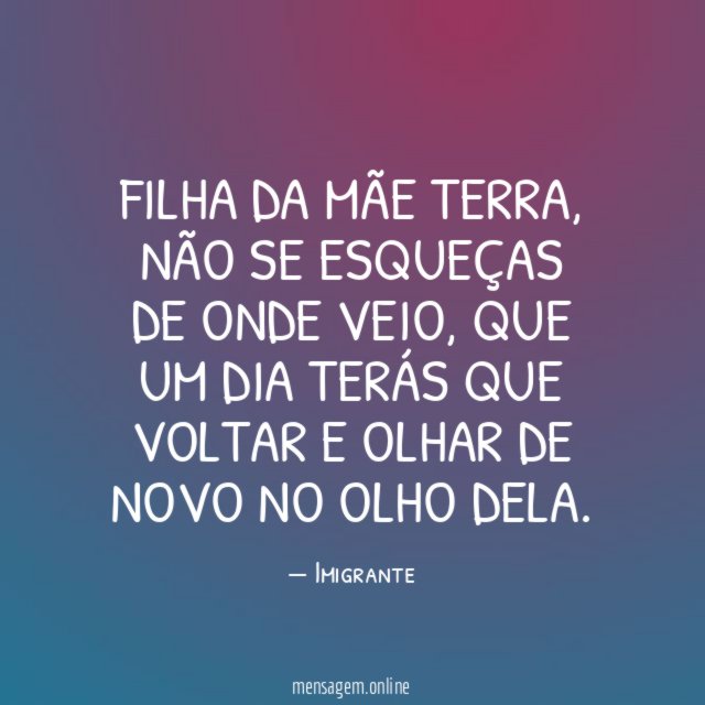Filha da mãe Terra
