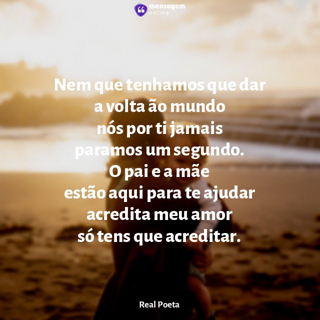 Nem que tenhamos que dar a volta ão mundo nós