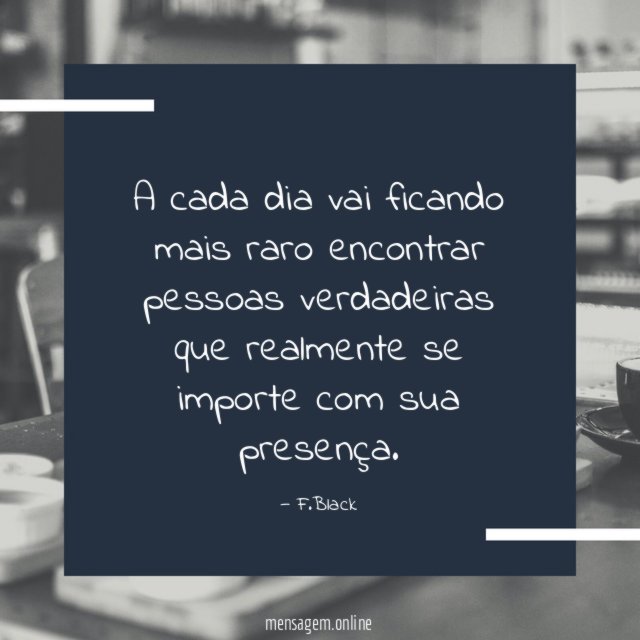 A cada dia vai ficando mais raro encontrar