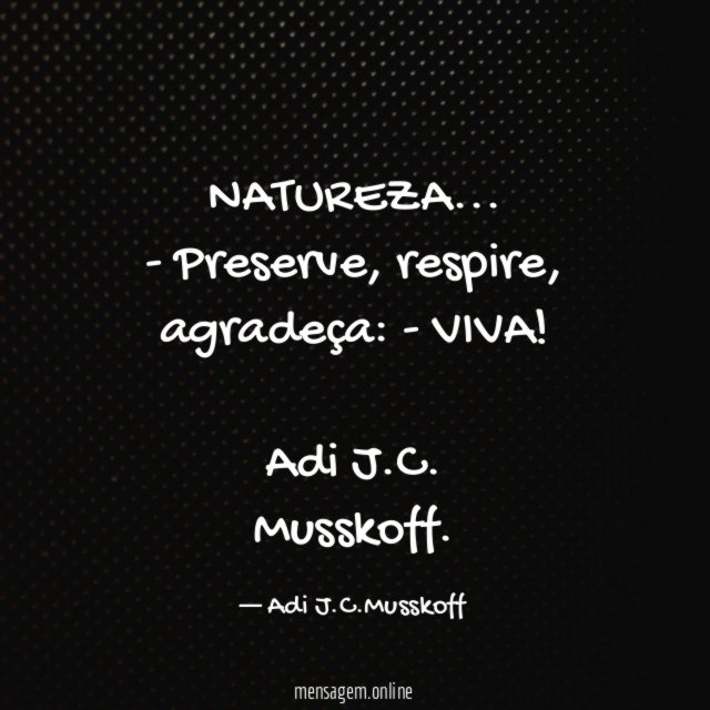 NATUREZA
