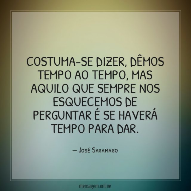 Costuma-se dizer