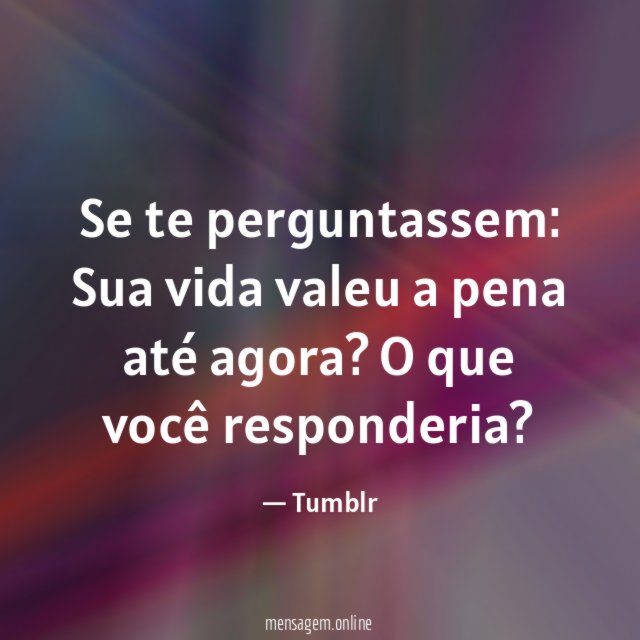 Se te perguntassem