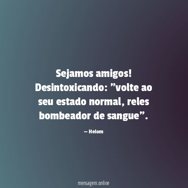 Sejamos amigos