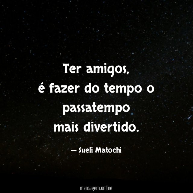Ter amigos